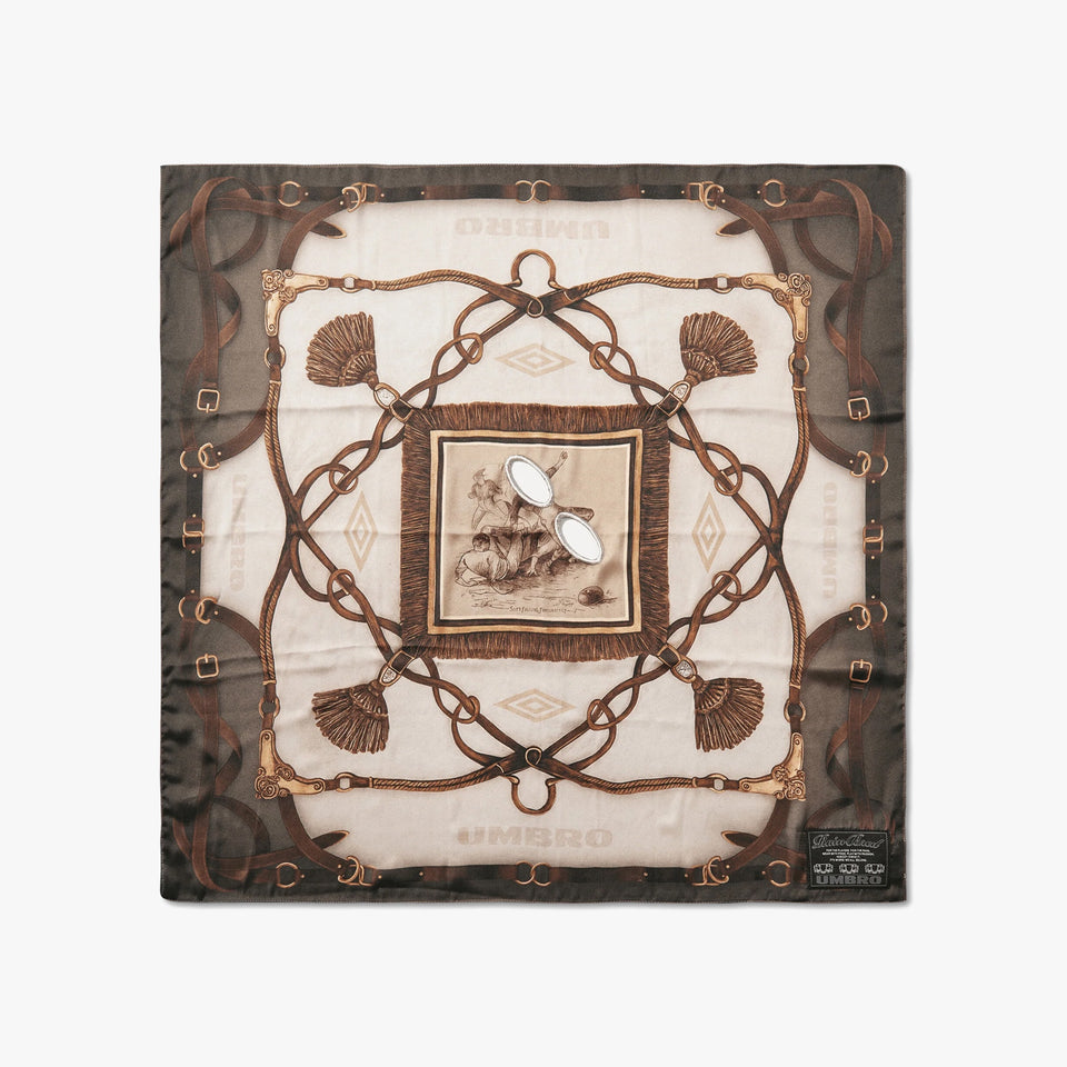 Belt Masked Foulard Brown Olive Beige