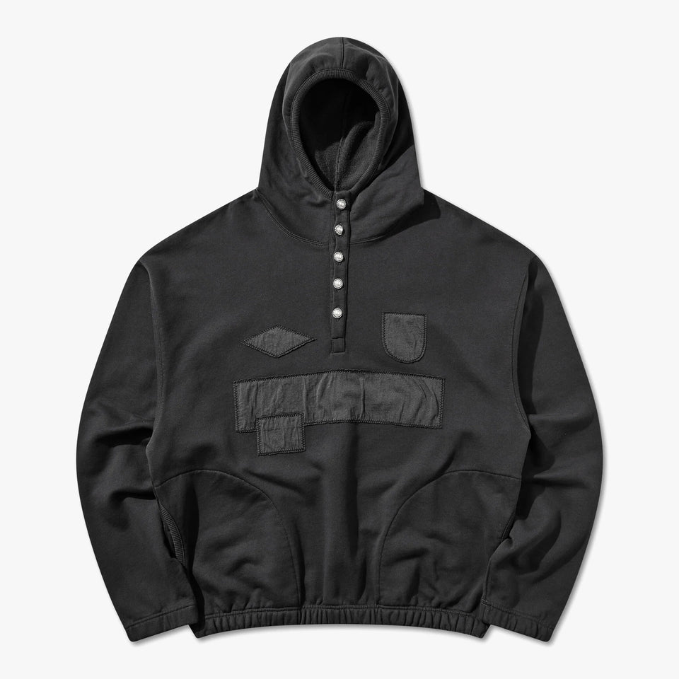 Censored Pearl Hoodie Washed Black