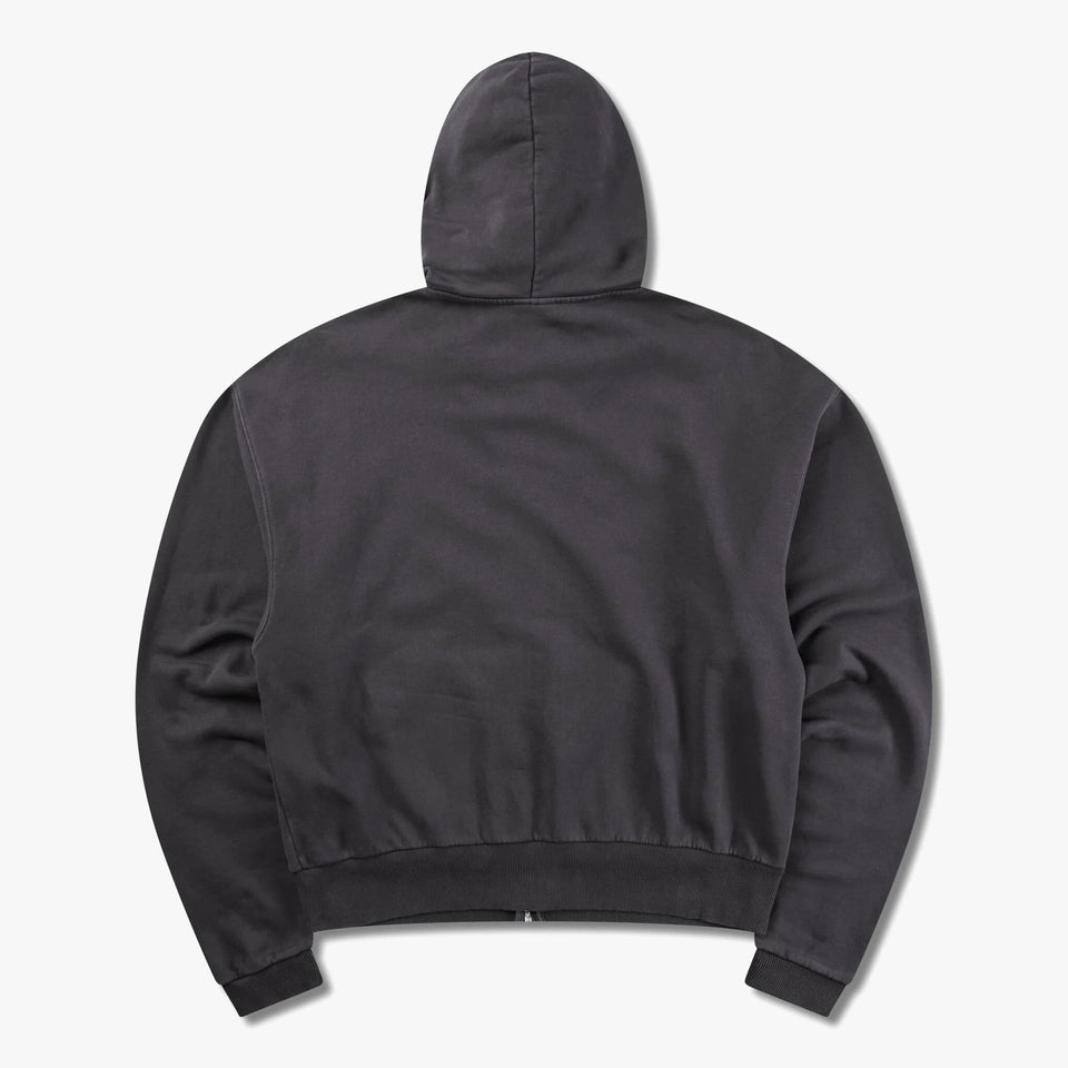 Compact Masked Zip Hoodie