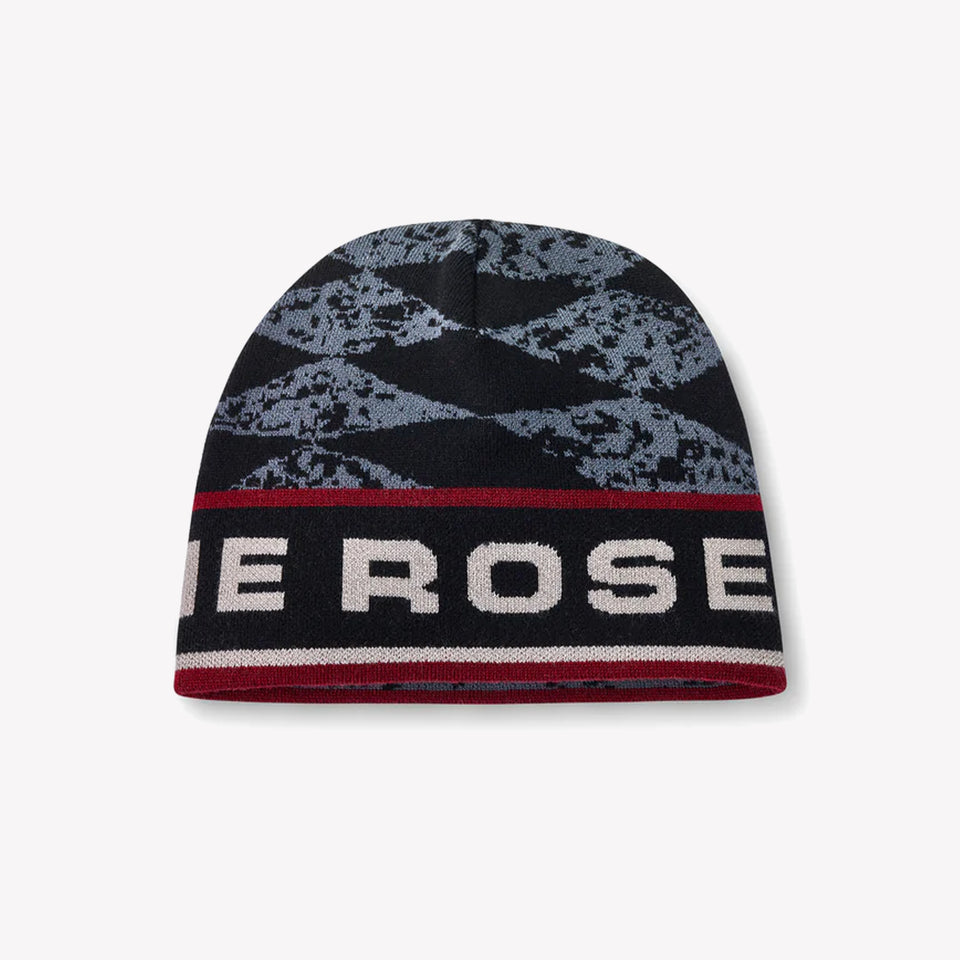 Reversible Beanie Grey/red