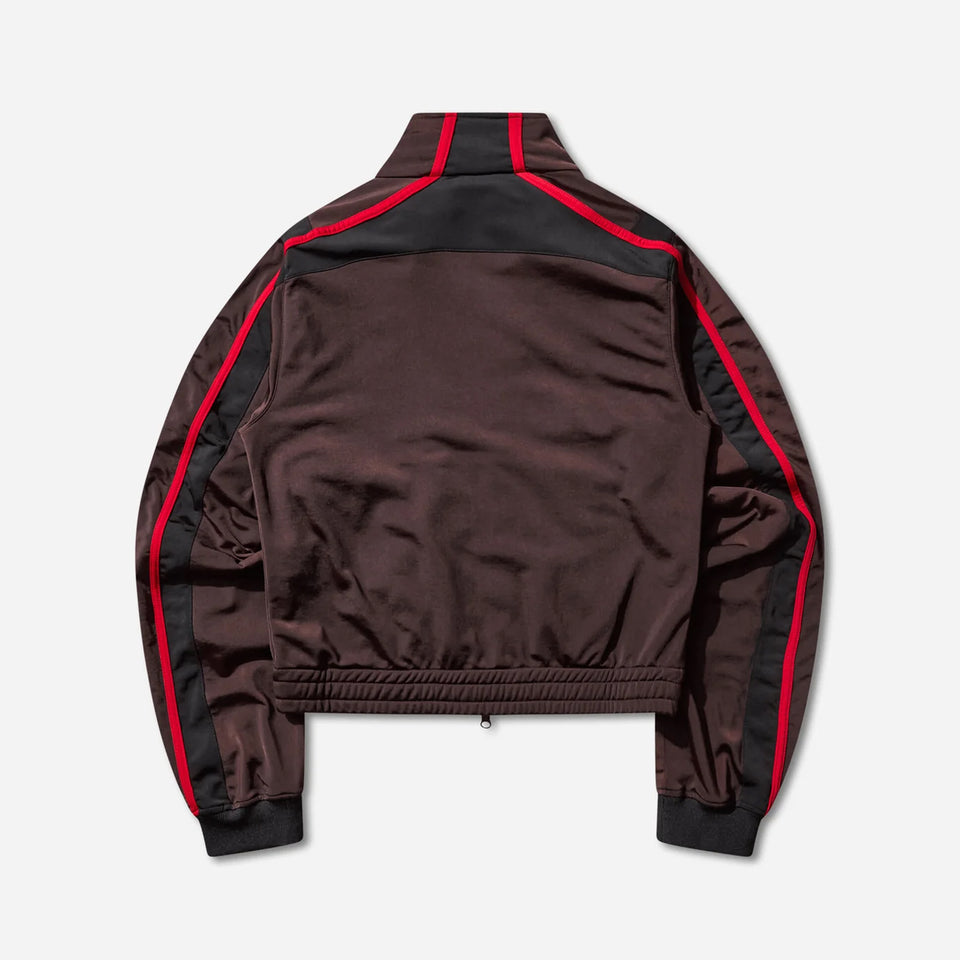 Shrunken Track Jacket Brown