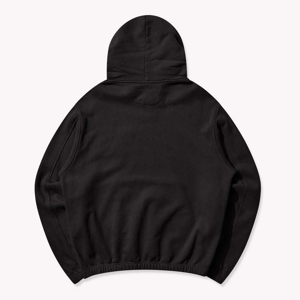 Logo 490Gsm Hoodie Washed Black