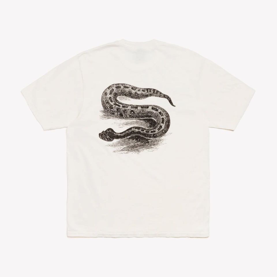Serpent Pig. Dyed Tee Natural