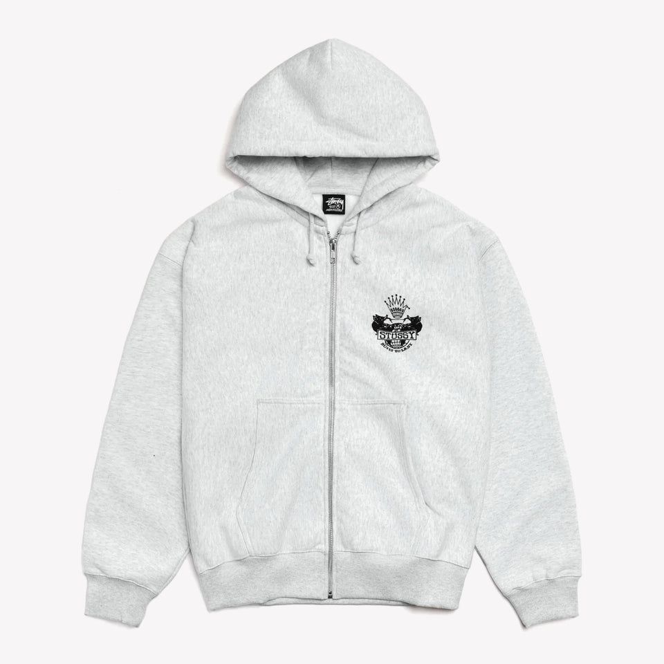 Built To Last Zip Hood Ash Heather