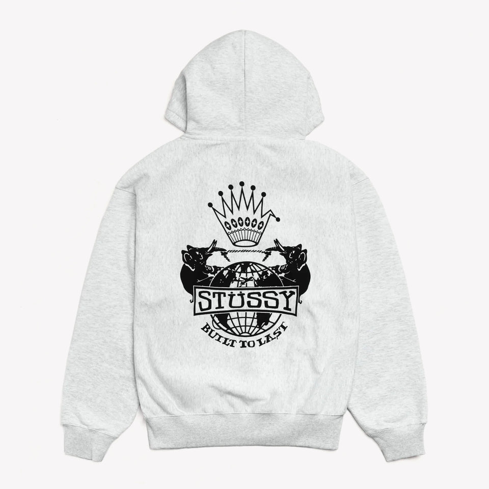 Built To Last Zip Hood Ash Heather