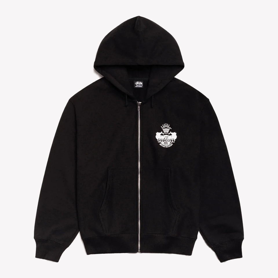 Built To Last Zip Hood Black
