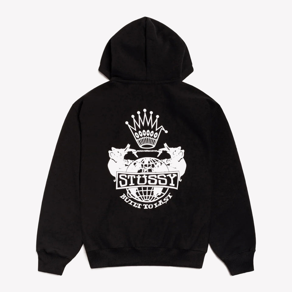 Built To Last Zip Hood Black