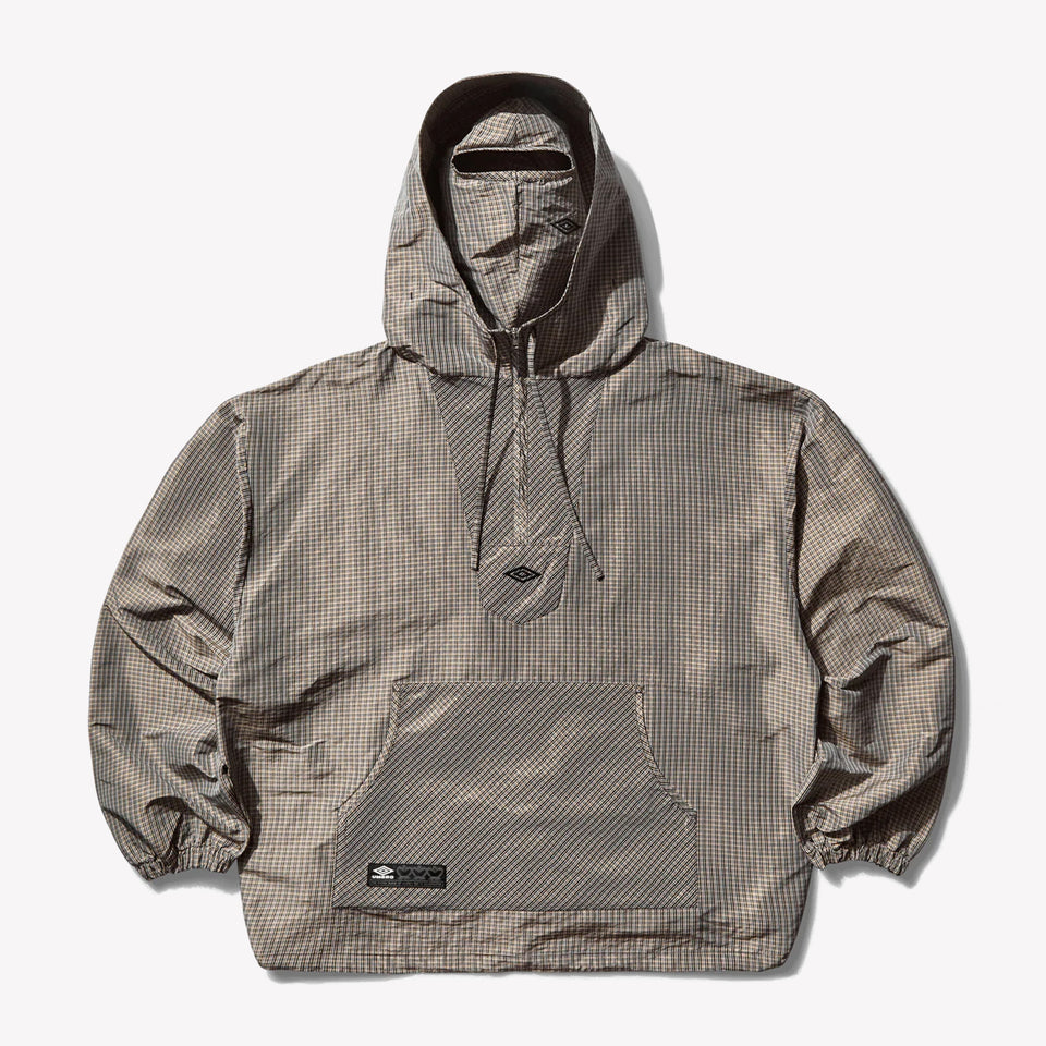 Masked Check Anorak