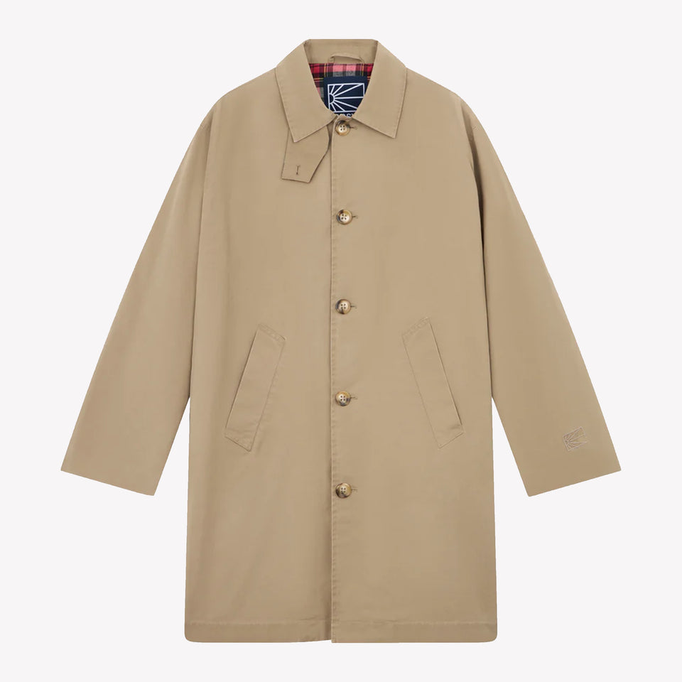 Waxed Trench Coat Woven