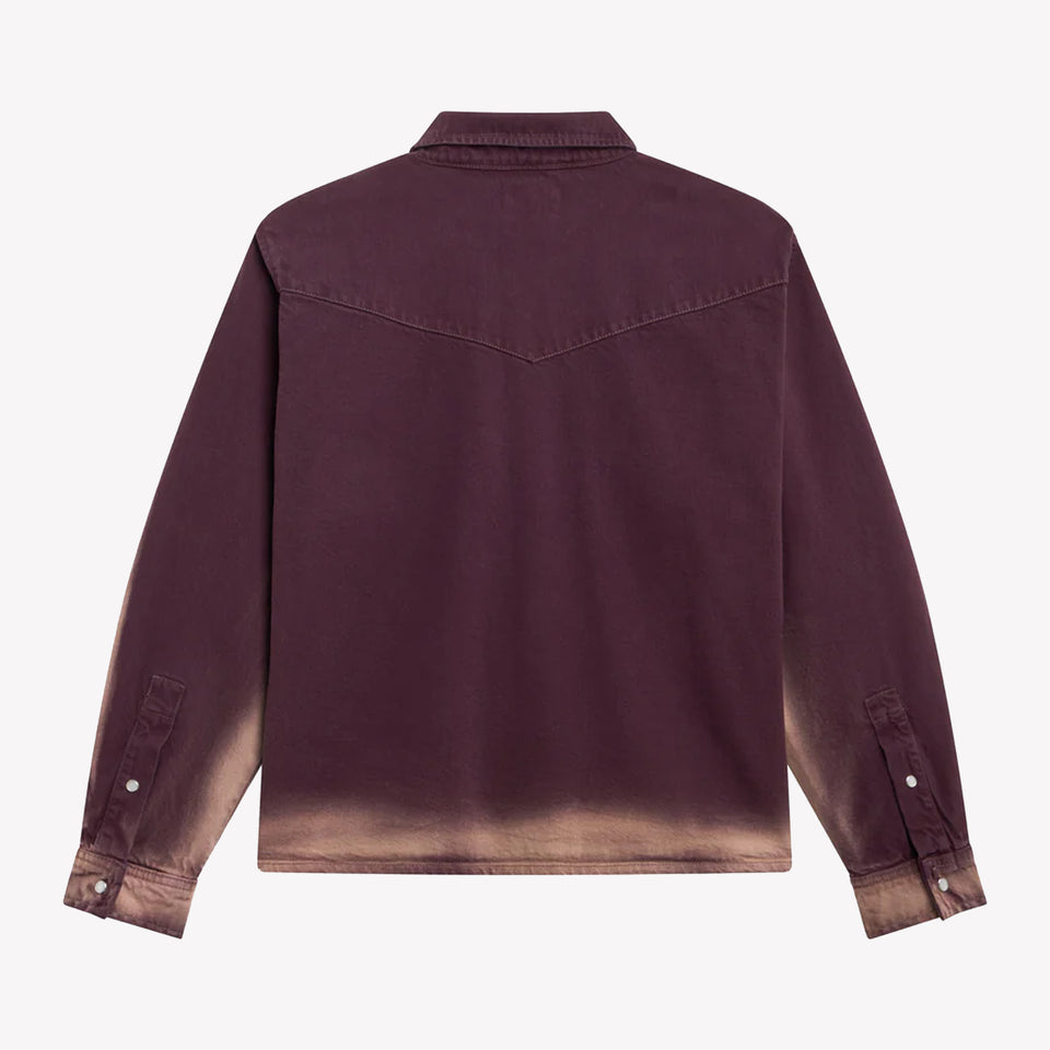 Shadow Wash Loose Fit Denim Shirt