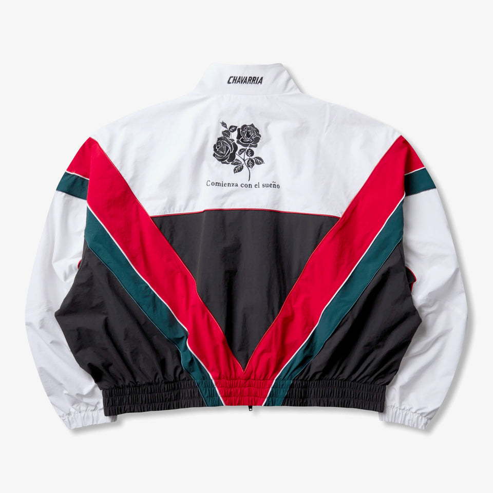 Willy Chavarria Woven Track Jacket White