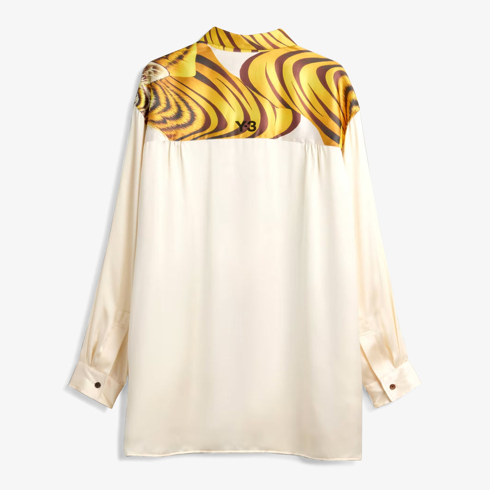 Satin Tiger Graphic Shirt