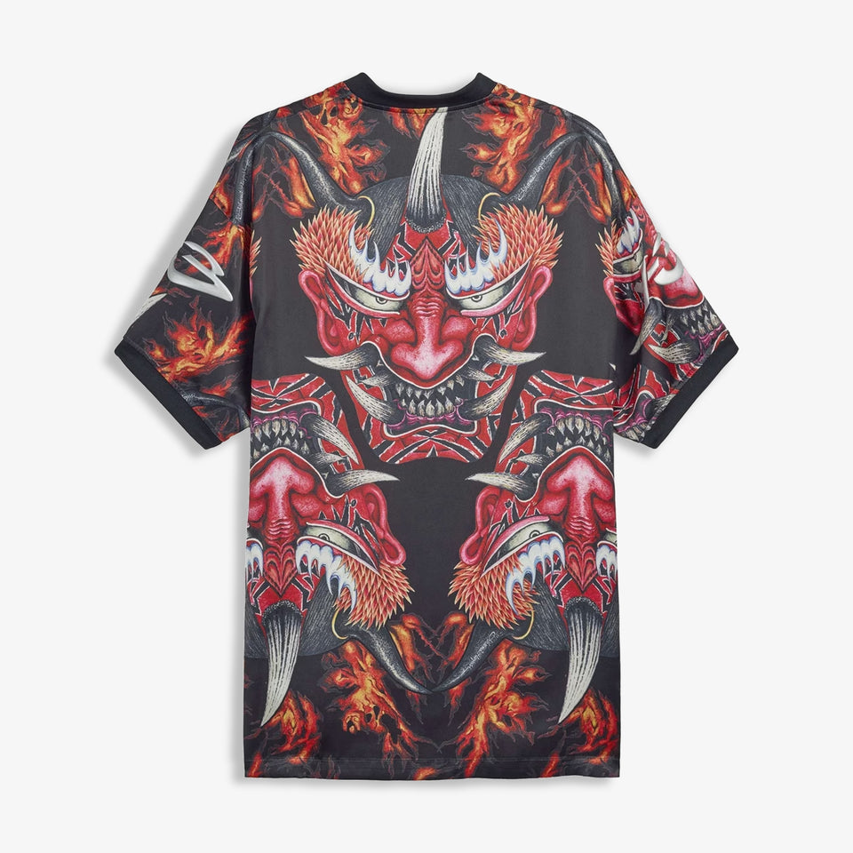 Satin Oni Graphic Jersey