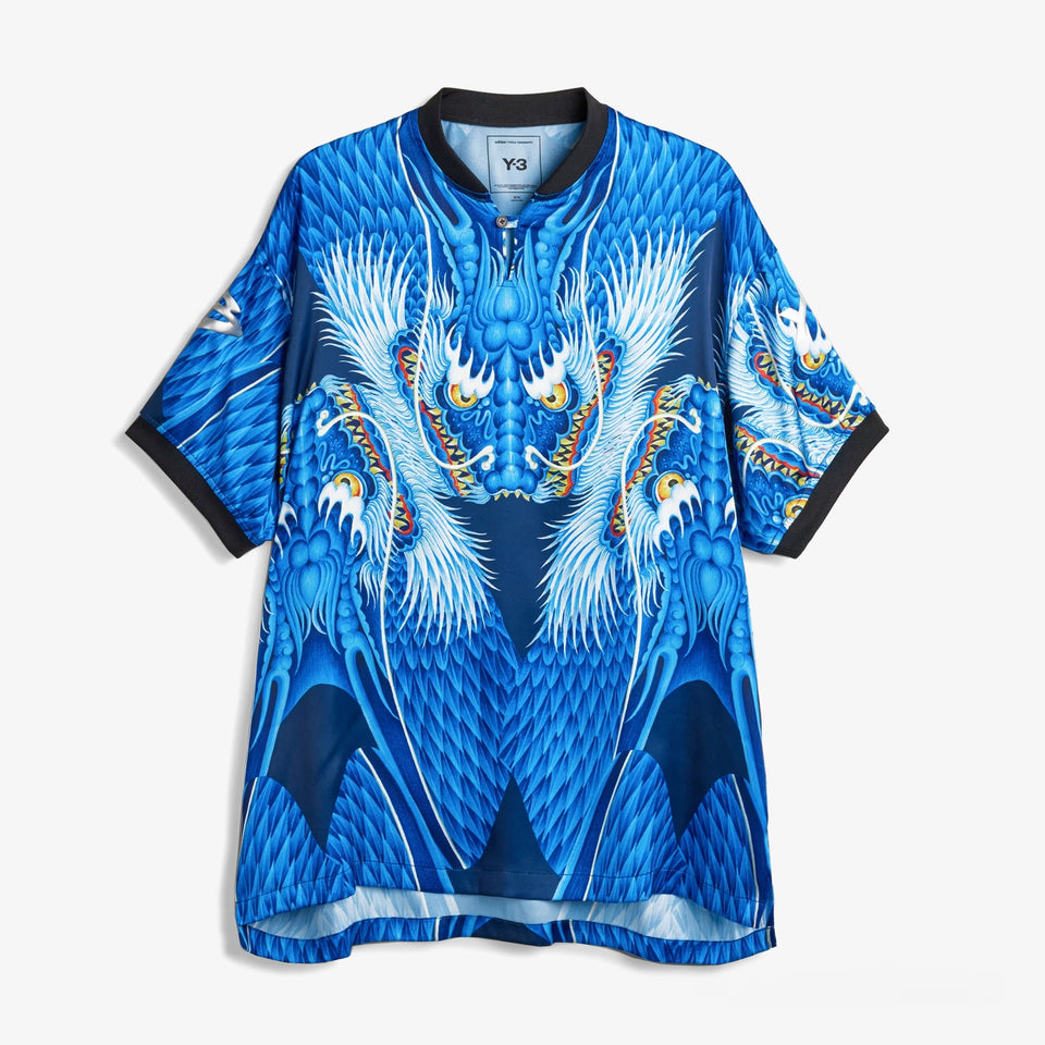 Satin Dragon Graphic Jersey