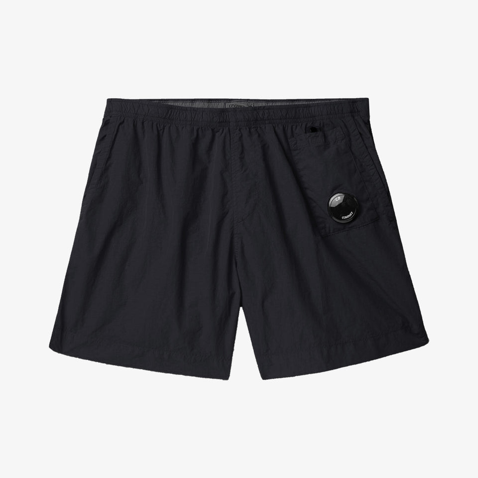 Flatt Nylon Lens Swim Shorts Black