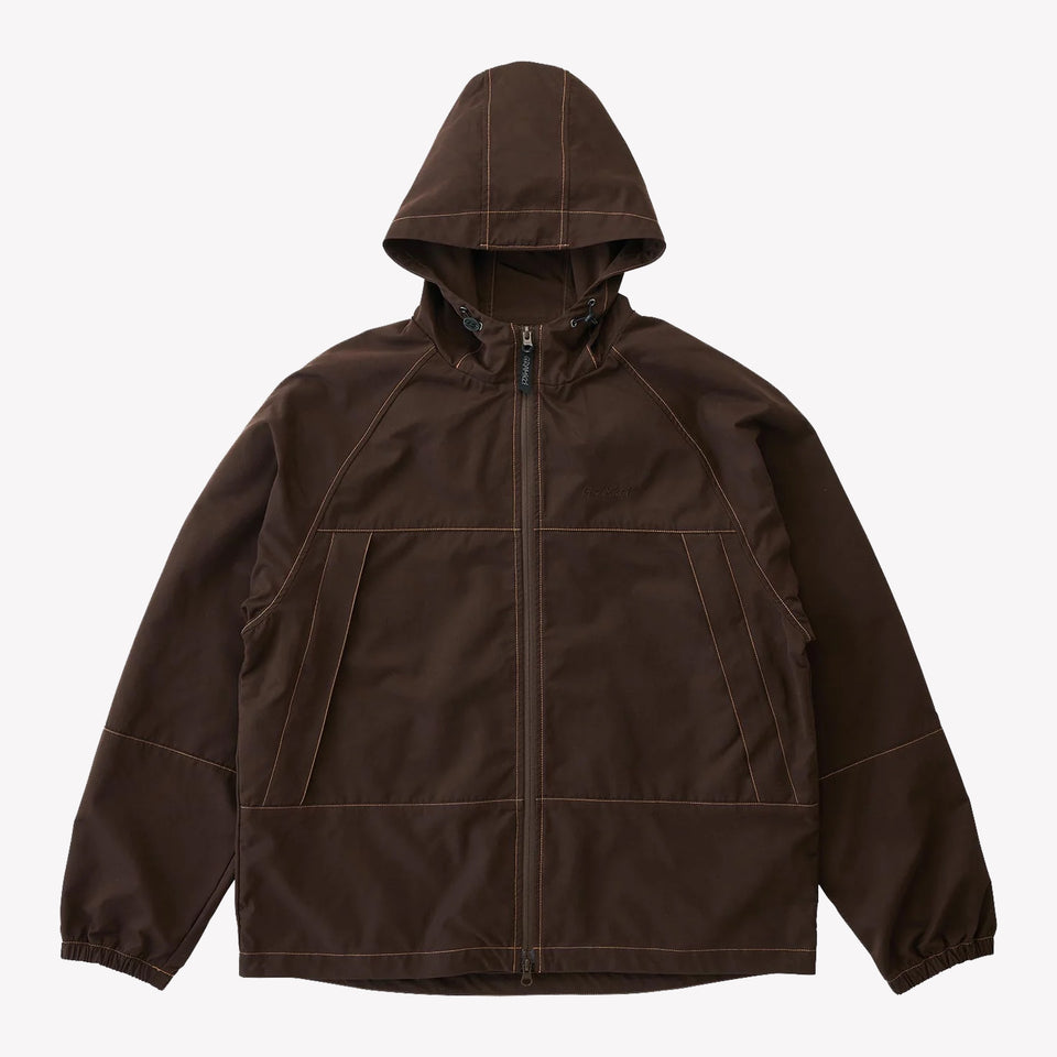 Salem Hooded Jacket Brown
