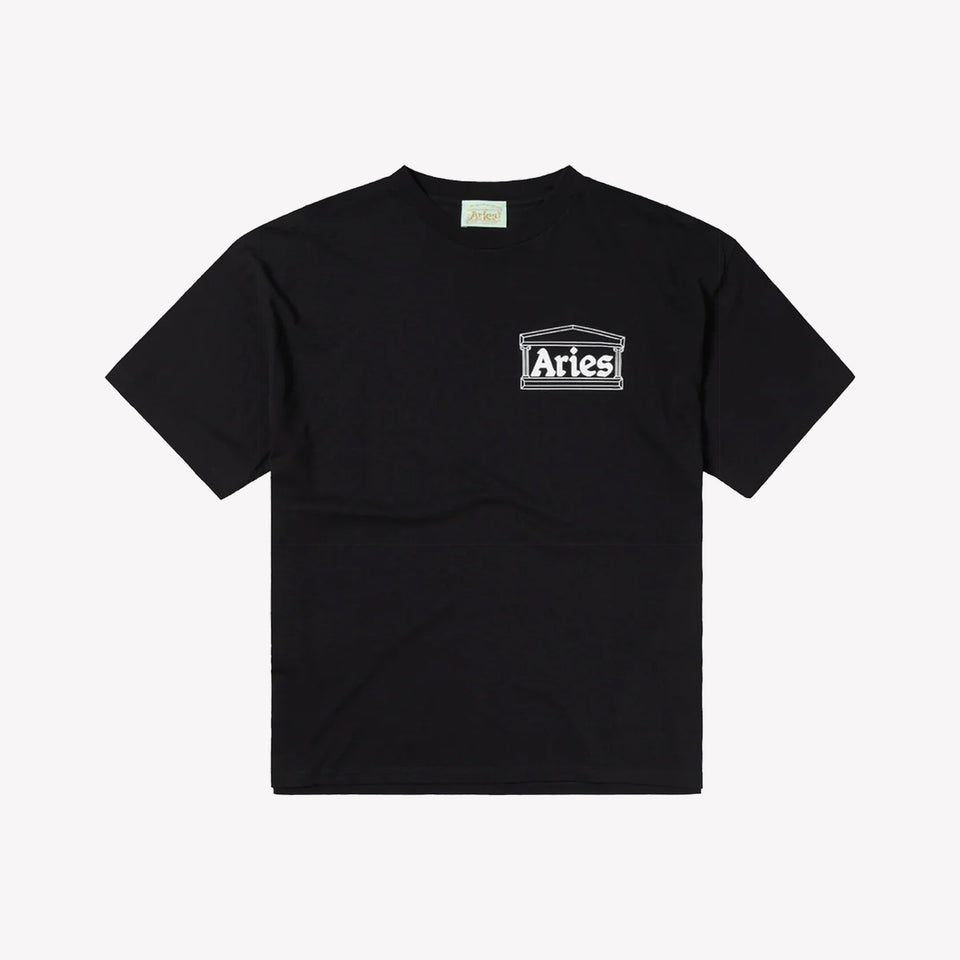 Temple SS Baby Tee Black