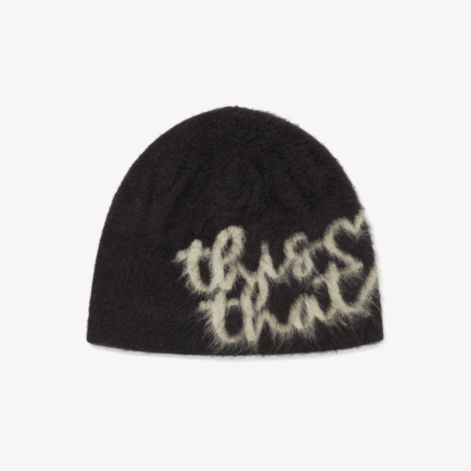Heart Logo No Cuff Beanie Dark navy