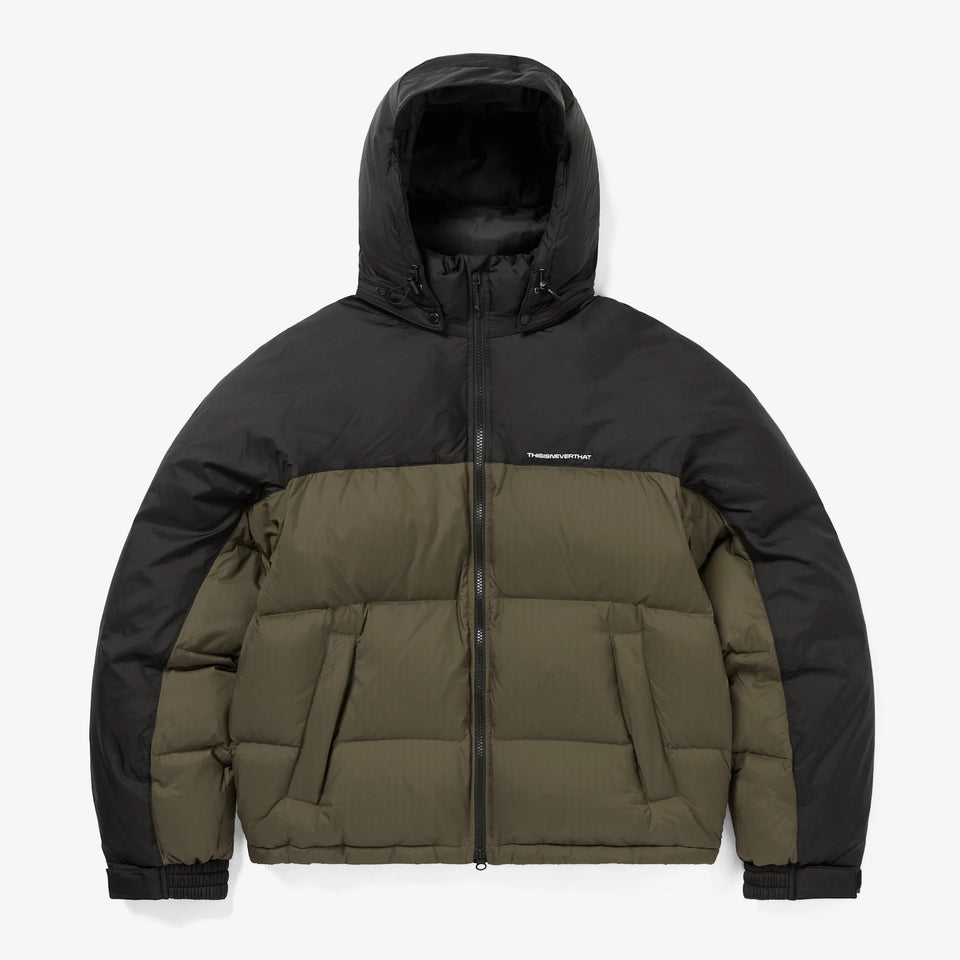 Multi-Ripstop Down Puffer Olive