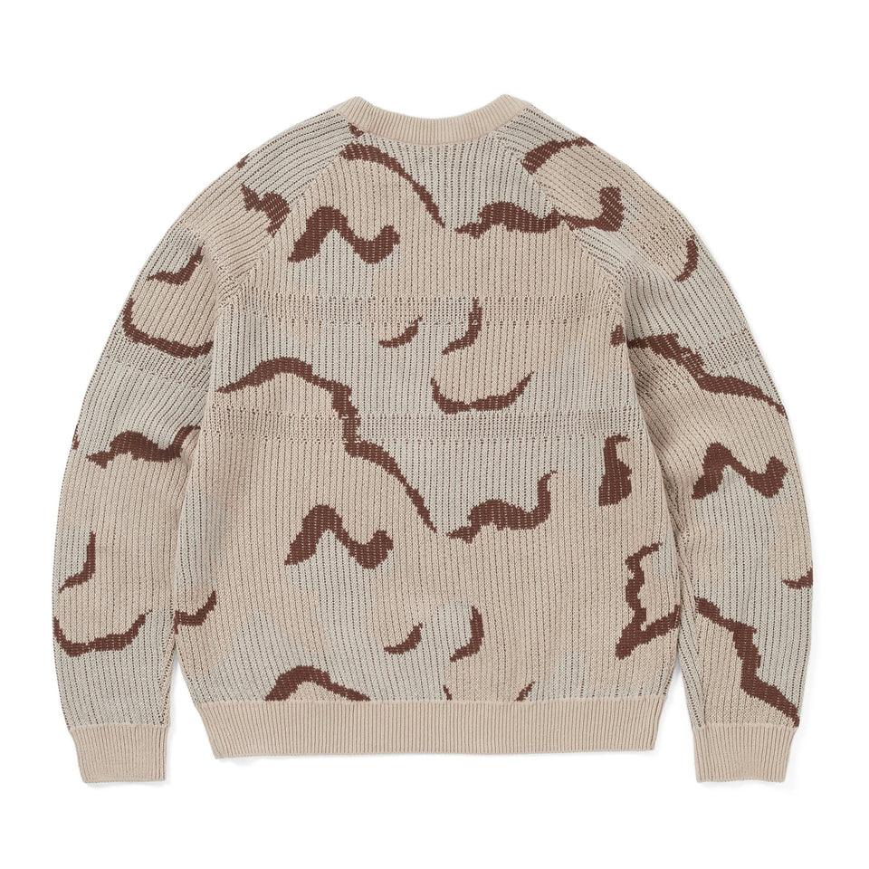 T-Logo Knit Sweater Camo