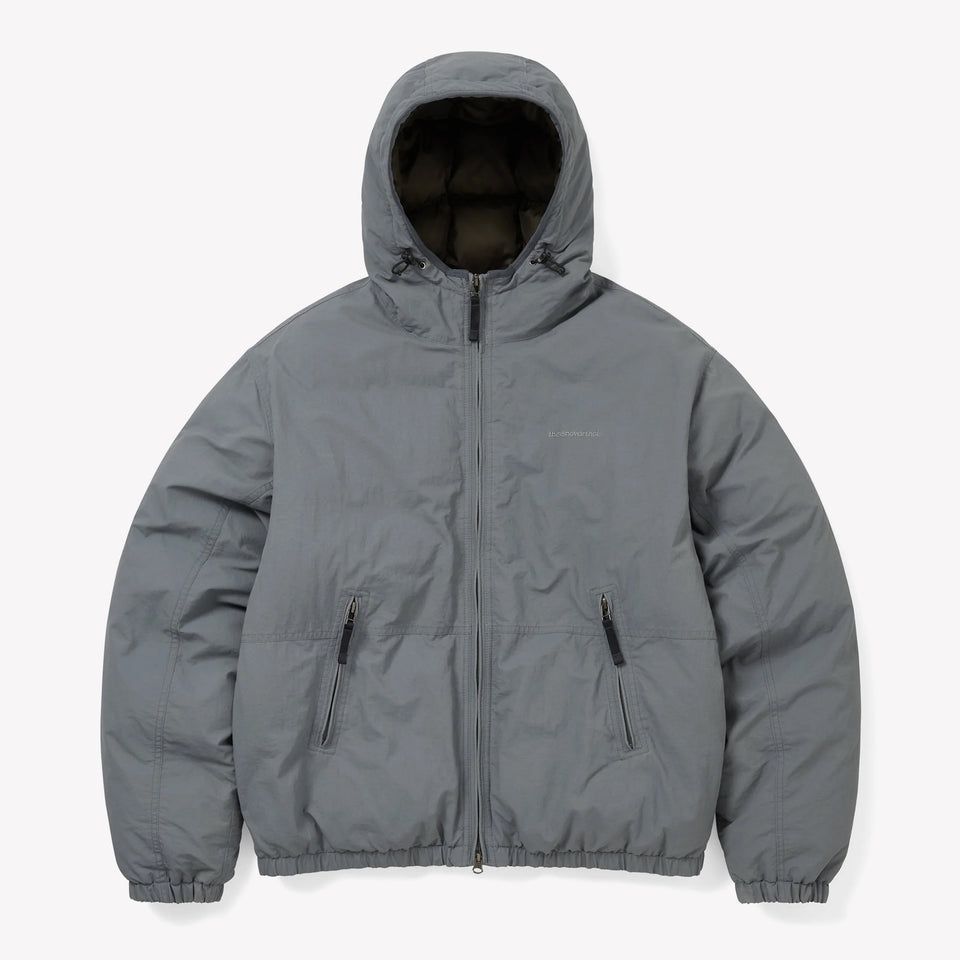 Washed Down Puffer Jacket Slate