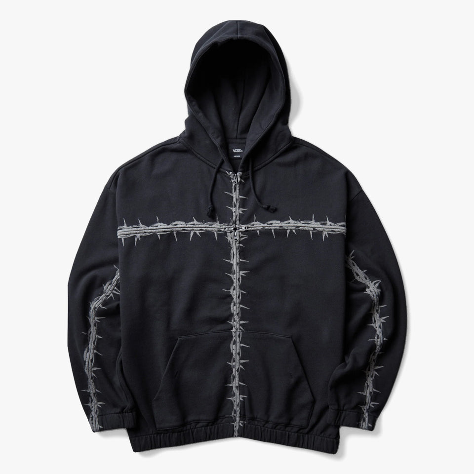 A.O.D. by Slam Jam T Zipped Hoodie