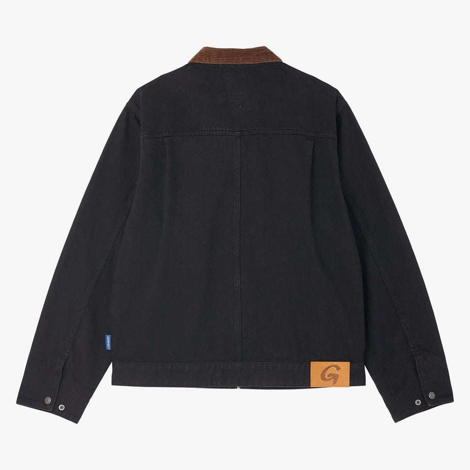 Japanese Denim Trucker Jacket True Black