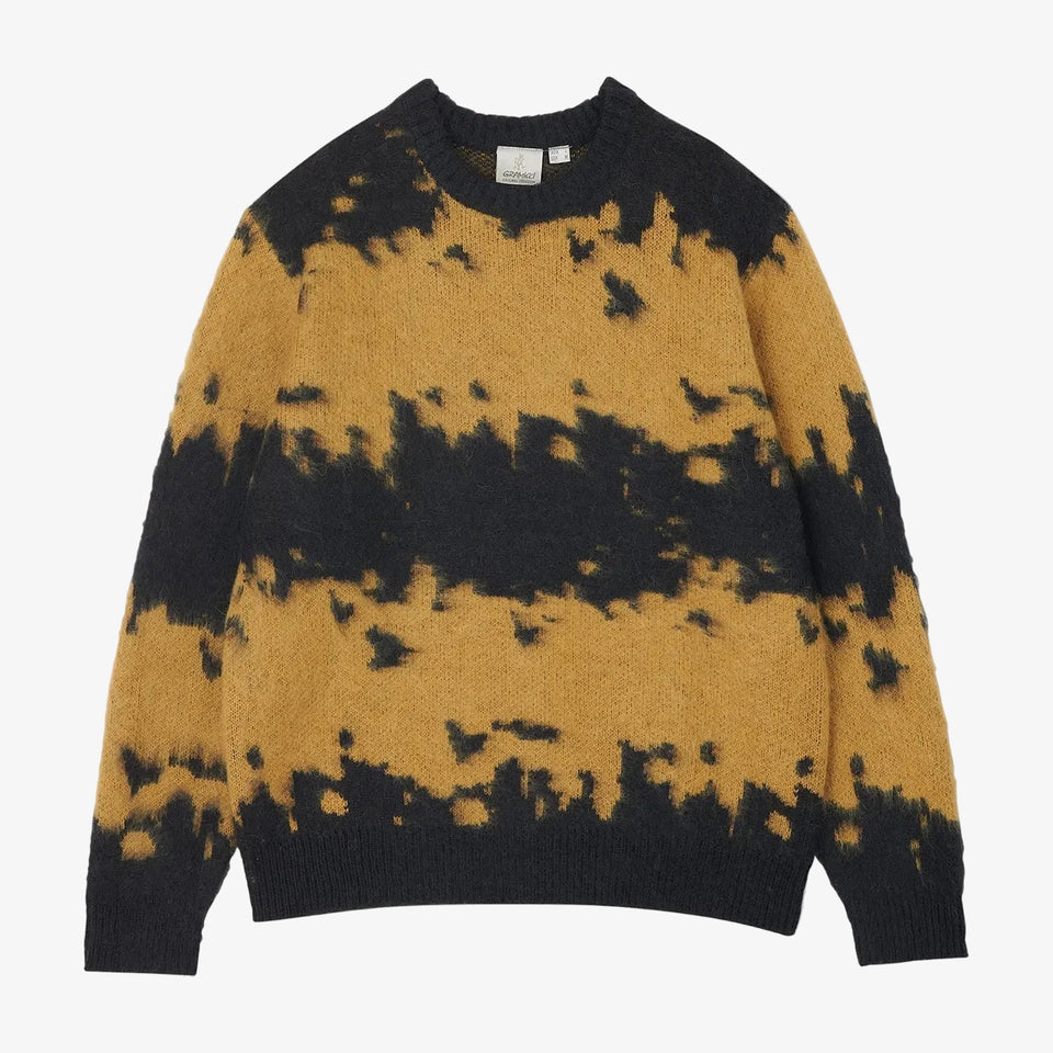 Mohair Splatter Sweater Safron