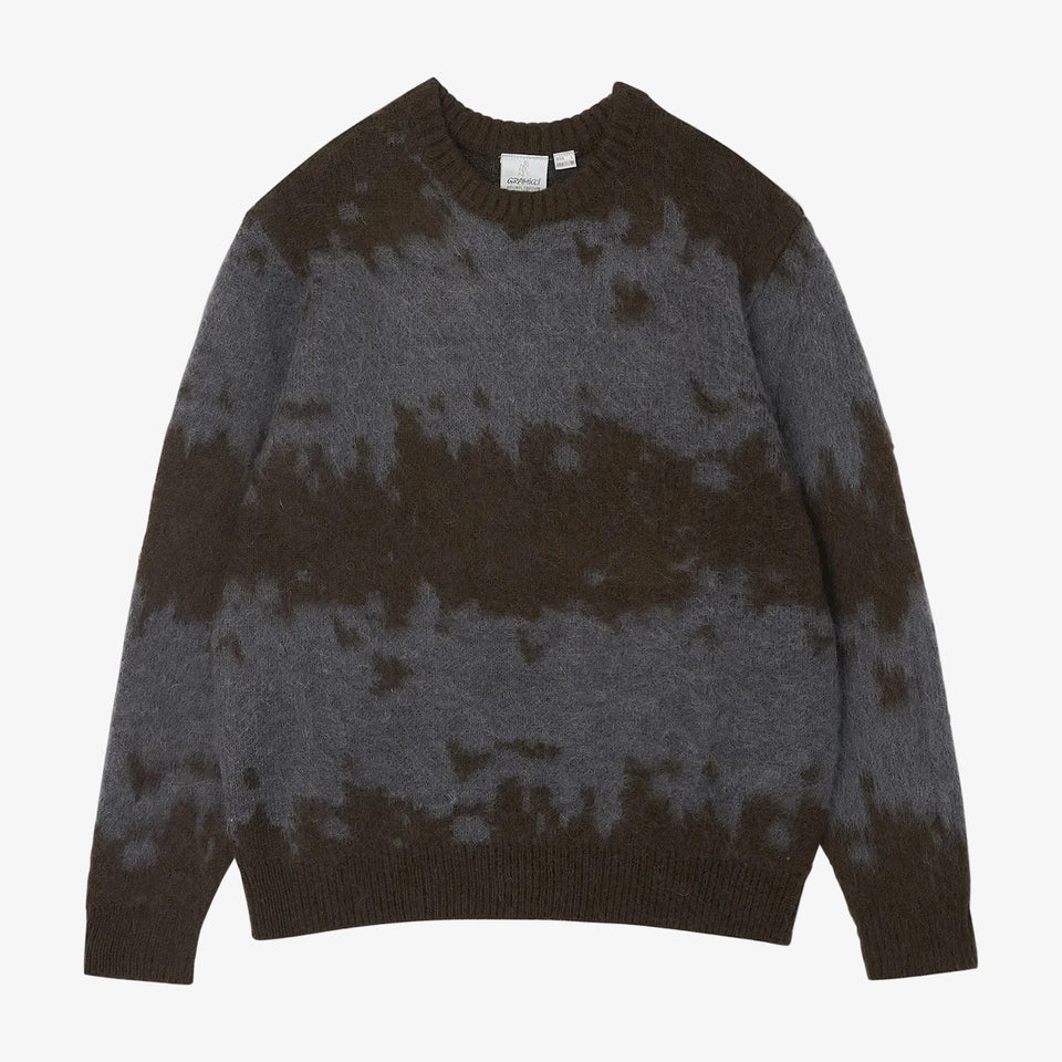 Mohair Splatter Sweater Slate