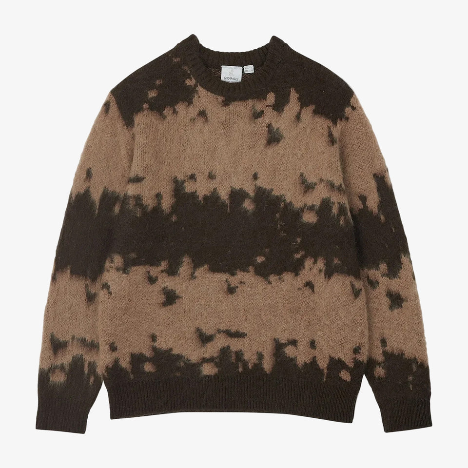 Mohair Splatter Sweater Taupe