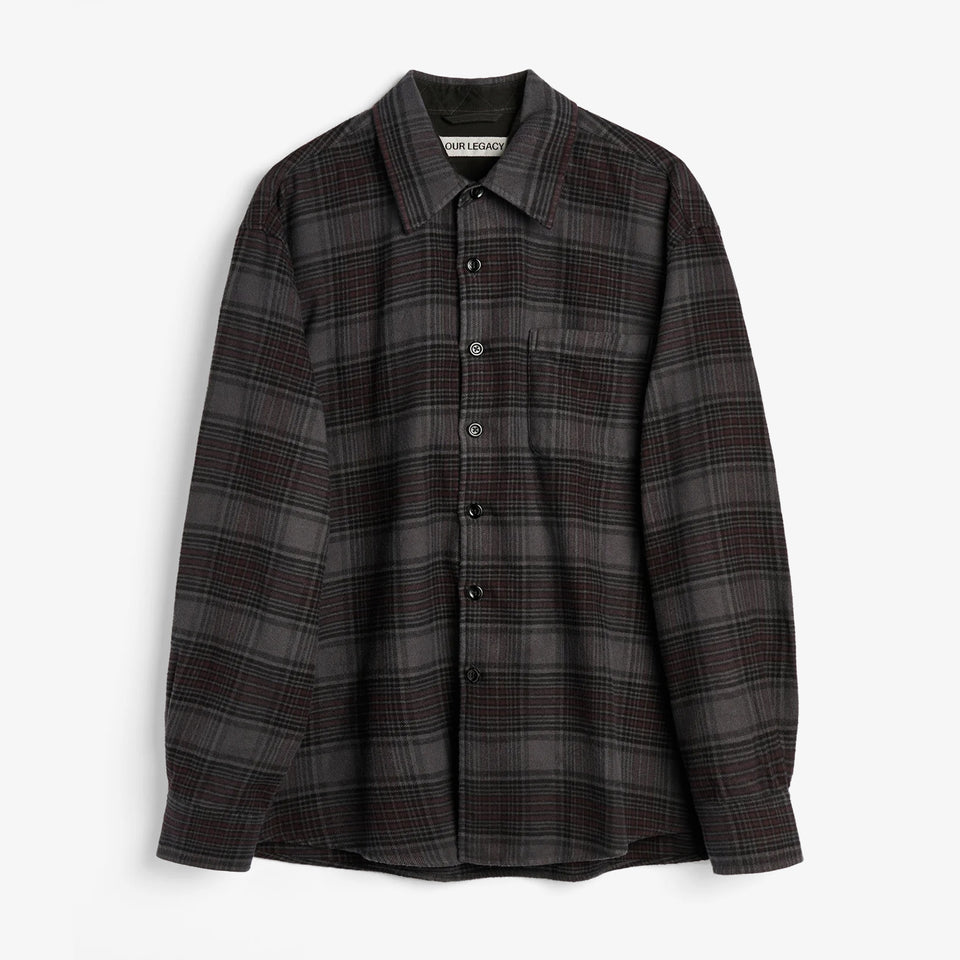Above Shirt Faded Nocturne Chack Flannel