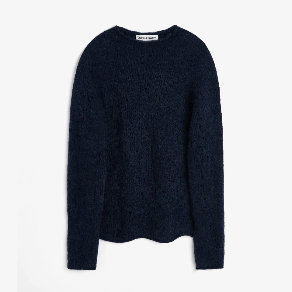 Rider Popover Blue Jagged Alpaca
