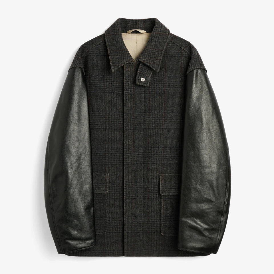 Still Jacket Bishop Check Tempered Wool