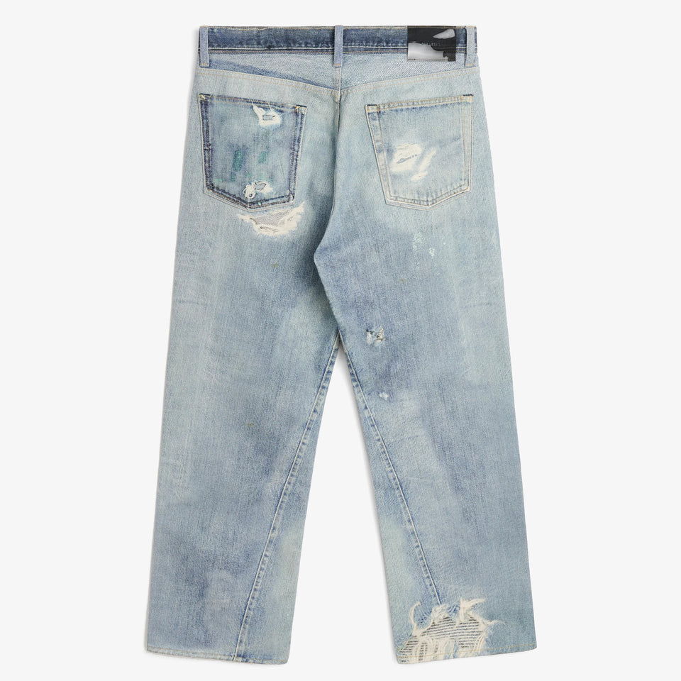 Third Cut Digital Denim Print