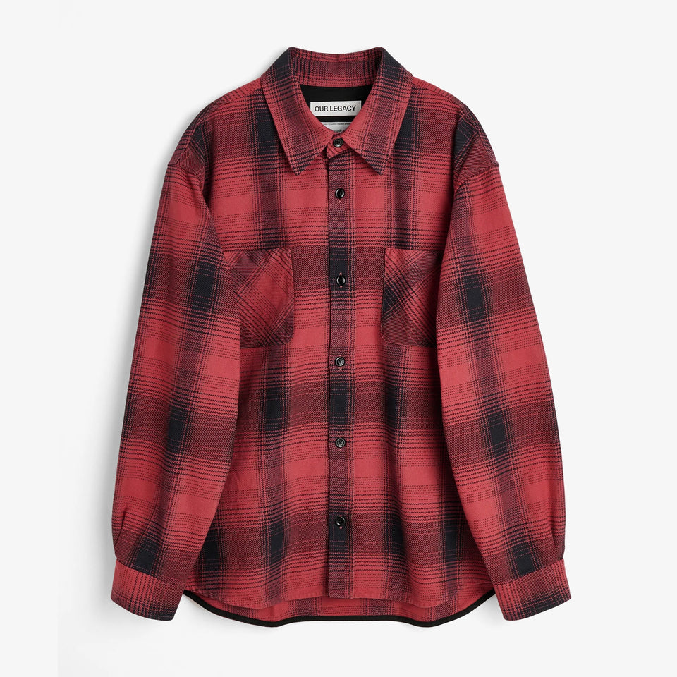 Whoppin Shirt Bison Check Ranch Cotton