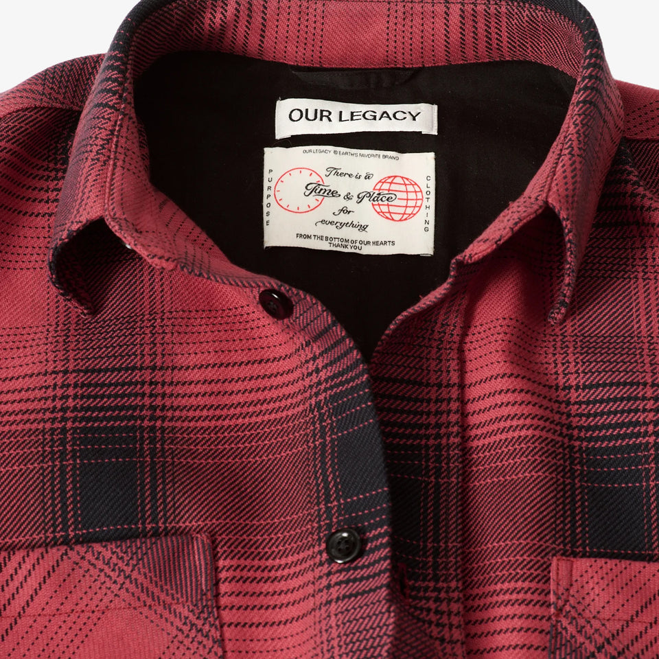 Whoppin Shirt Bison Check Ranch Cotton