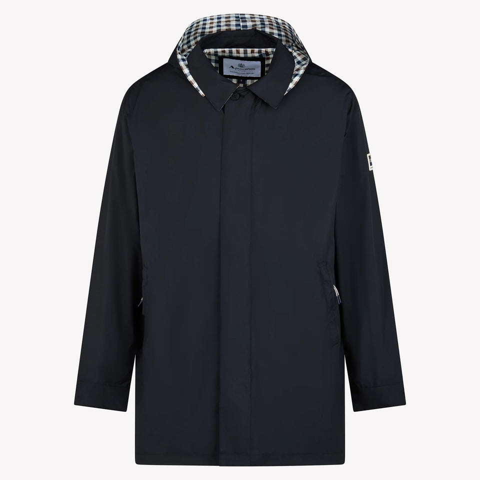 Badge Packable Trench Black