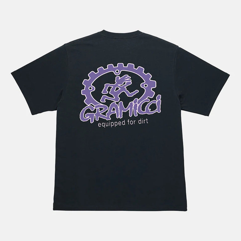 Equipped For Dirt Tee Vintage Black