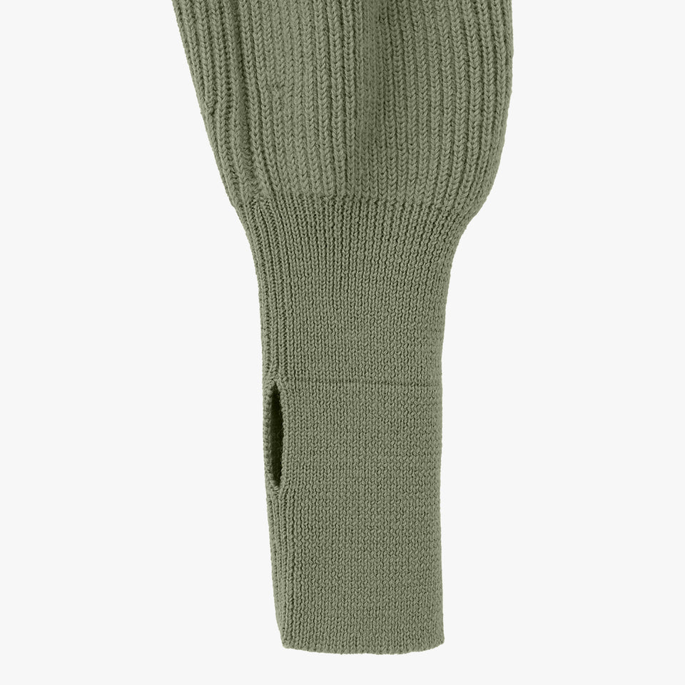 Roundneck Utility Sauge Knit
