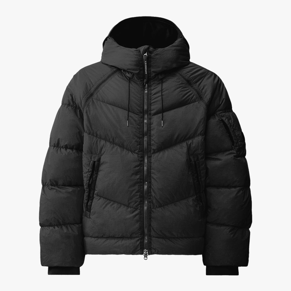 Outerwear Jacket in Down Shield Black