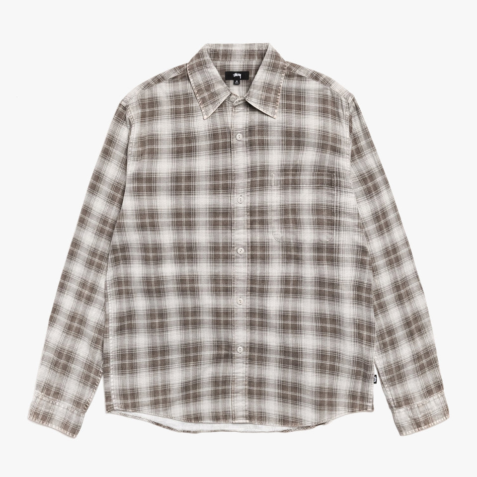 Dax Plaid Shirt Brown