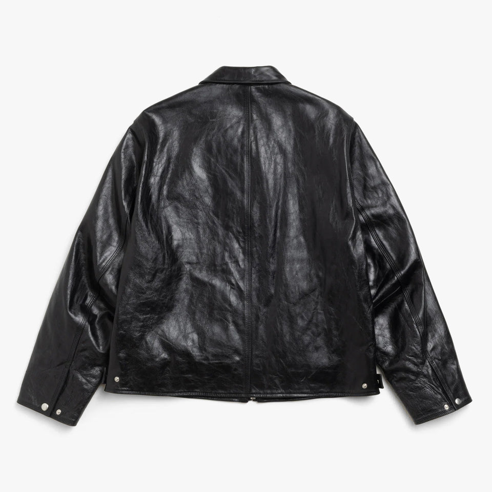 Garage Leather Jacket Black