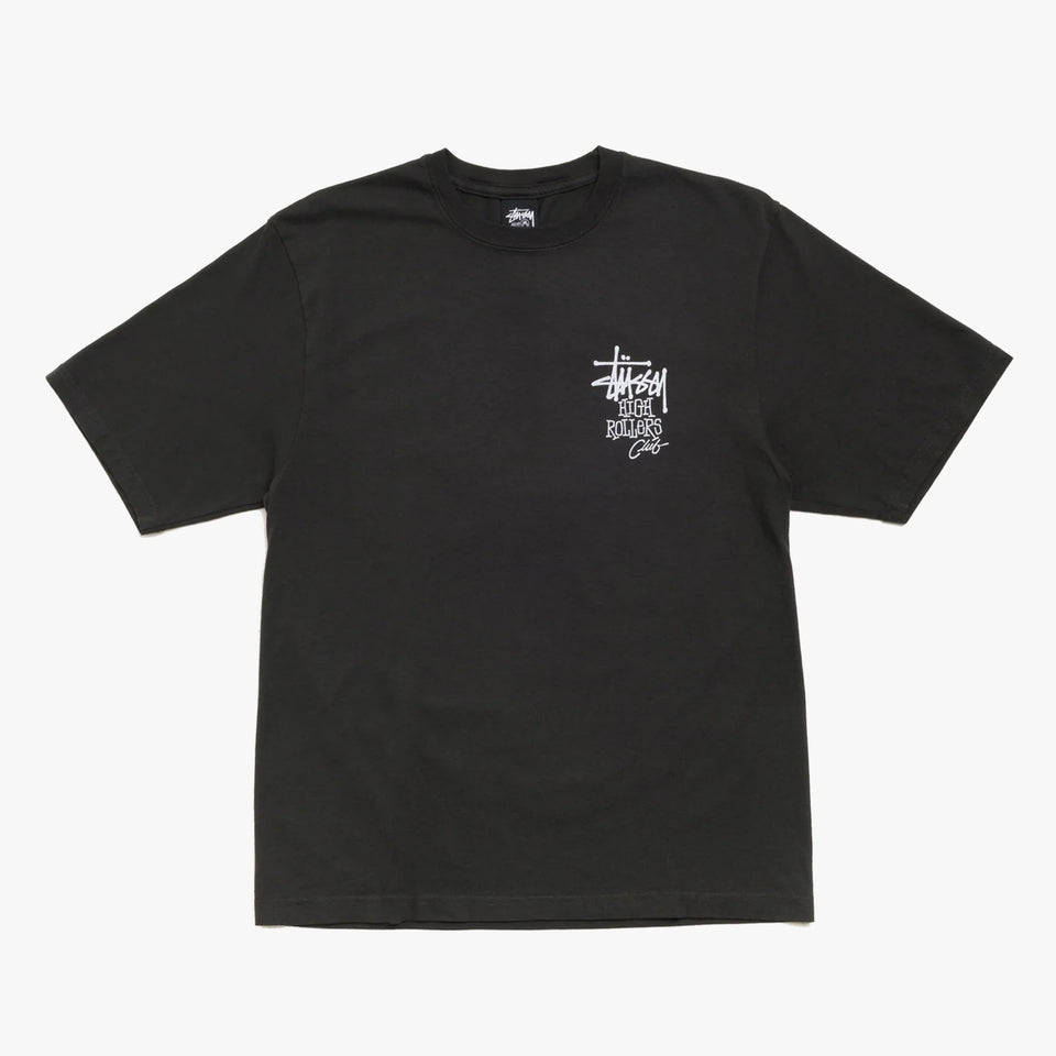 High Rollers Pig. Dyed Tee Faded Black