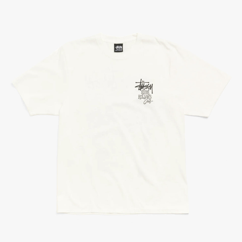 High Rollers Pig. Dyed Tee Natural
