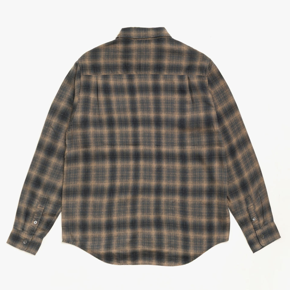 Matthew Plaid Shirt Sd Brown