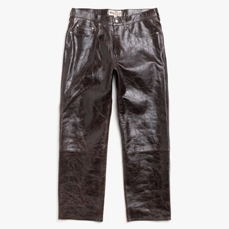 New Classic Jeans Dark Brown Leather