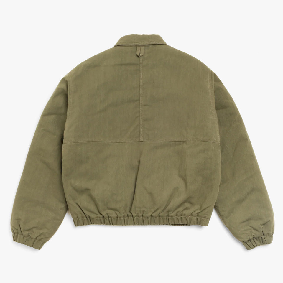 Nyco Collared Work Jacket Green