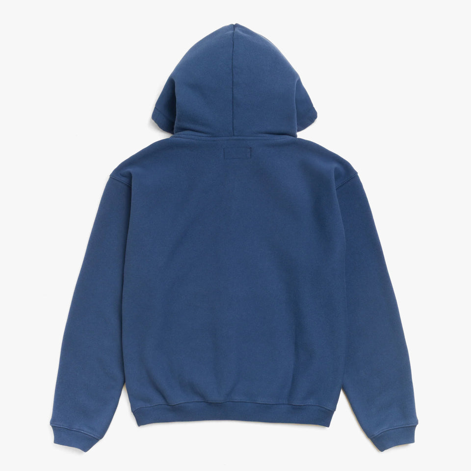Varsity Zip Hood Navy