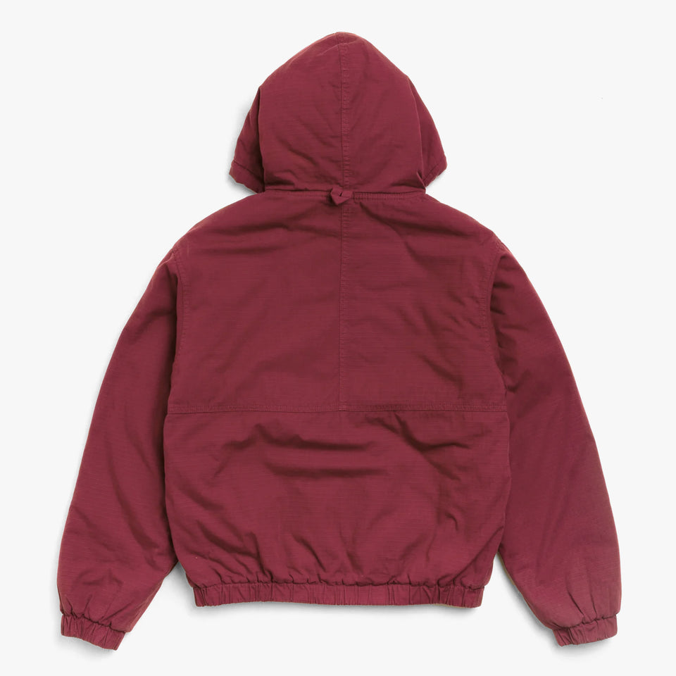 Work Jacket Ripstop Burgundy
