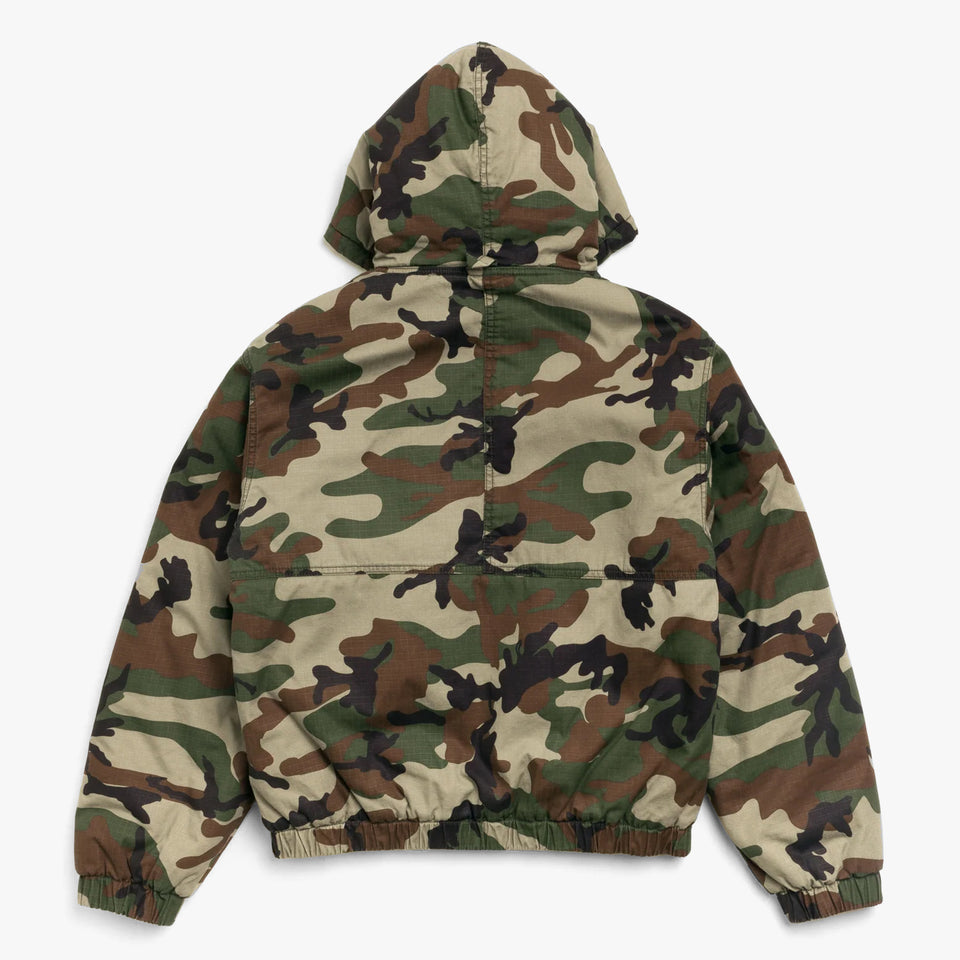 Work Jacket Ripstop Woodland camo